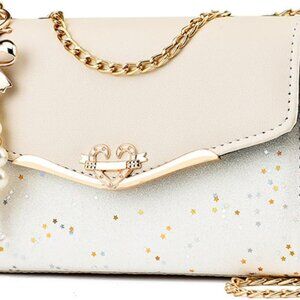 Retro Women's Crossbody Bag Synthetic Leather Compact Organizer Versatile